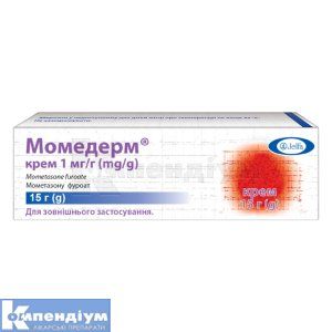 Момедерм® крем, 1 мг/г, туба, 15 г, № 1; Bausch Health