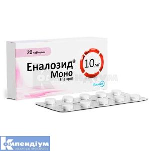Еналозид® Моно таблетки, 10 мг, № 20; Фармак