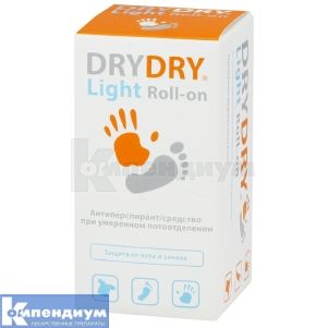 Драй-драй лайт средство от повышенного потоотделения (Dry-dry light)