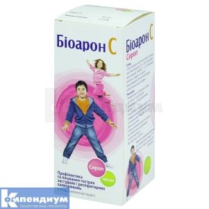 Биоарон C сироп, флакон, 100 мл, № 1; Phytopharm Klenka