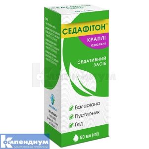 Седафитон<sup>&reg;</sup> <I>капли оральные</I> (Sedafiton <I>oral drops</I>)