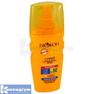 Спрей для безпечної засмаги (Spray for safety tan)