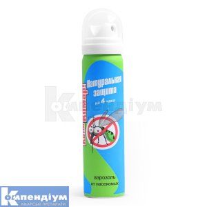 Аерозоль-репелент Киш-комар Засіб для захисту від комах "En'jee" в аерозольній упаковці (не містить інсектицидів)