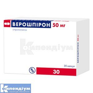 Верошпірон капсули (Verospiron capsules)