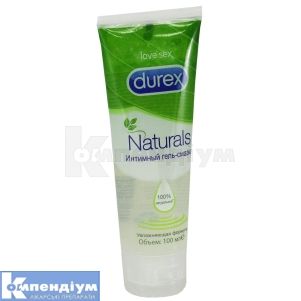 Гель-змазка Дюрекс натуралс (Durex Naturals Gel Lubricant)