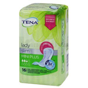 Прокладки урологічні Тена леді слім міні плюс (Pads urological Tena lady slim mini plus)