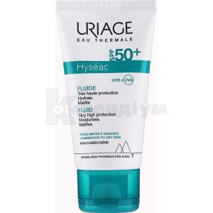 Ур'яж ісеак флюїд сонцезахисний SPF 50+ (Uriage hyseac fluid sunscreen SPF 50+)