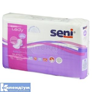 Прокладки урологічні Сені леді супер (Urological pads Seni lady super)
