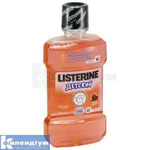 Ополіскувач для порожнини рота дитячий Лістерин смарт рінз (Mouth rinse for kids Listerine smart rinse)