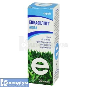 Евкафіліпт® Аква гігієнічно-профілактичний засіб для ротової порожнини