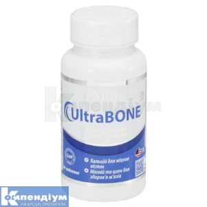 ДОБАВКА ДІЄТИЧНА "UltraBONE Ca" таблетки, № 60; Alfa Vitamins Laboratories. Inc