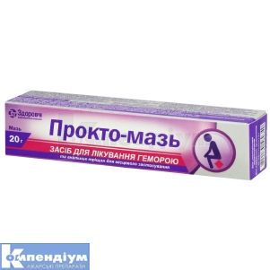 Прокто-мазь (Procto-ointment)