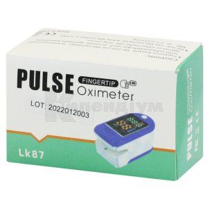 ПУЛЬСОКСИМЕТР FINGERTIP PULSE OXIMETER lk87, № 1; Shenzhen Linke Technology Co., Ltd 