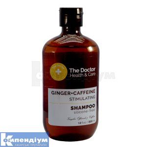 Шампунь для волосся серії "The Doctor Health&Care" флакон, 355 мл, ginger&caffeine, ginger&caffeine; Ельфа ФФ