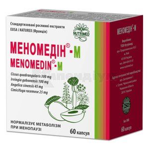 Меномедін®-М капсули, 500 мг, № 60; Нутрімед