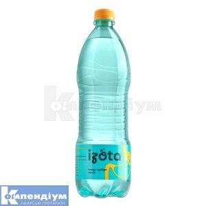 Ізота напій безалкогольний з вмістом соди для спеціального призначення (Izota is a non-alcoholic drink with soda for special purposes)