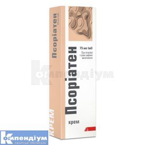 Псоріатен <i>крем</i> (Psoriaten <i>cream</i>)