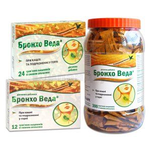 БРОНХО ВЕДА ТРАВ'ЯНІ ЛЬОДЯНИКИ ЗІ СМАКОМ АПЕЛЬСИНУ (BRONCHO VEDA HERBAL LOZENGES WITH ORANGE FLAVOUR)