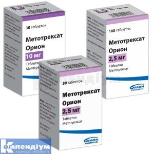 Метотрексат Оріон (Methotrexat Orion)