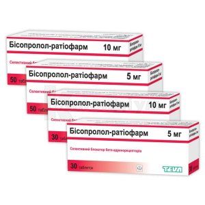 Бисопролол-Ратиофарм (Bisoprolol-Ratiopharm)