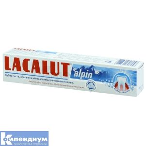 ЛАКАЛУТ АЛЬПИН (LACALUT ALPIN) ЗУБНАЯ ПАСТА зубная паста, 50 мл; Naturwaren