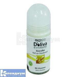 Долива энд витамин дезодорант роликовый (Doliva and Vitamin Roller Deodorant)