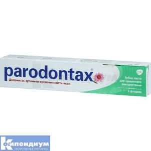 Зубная паста Пародонтакс с фтором (Toothpaste Parodontax with fluorine)