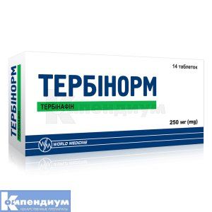 Тербинорм <I>таблетки</I> (Terbinorm <I>tablets</I>)