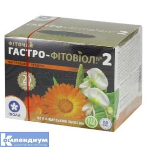 Фиточай Гастро-Фитовиол №2 (Fitotea Gastro-fitoviol №2)