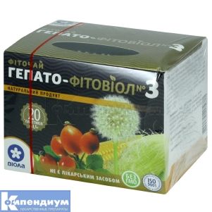 Фиточай Гепато-Фитовиол №3 (Fitotea Hepato-fitoviol №3)