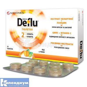 Дефлю™ таблетки, № 20; Delta Medical Promotions AG