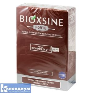 Биоксин форте шампунь от интенсивного выпадения волос