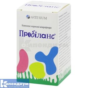 Пробиланс® капсулы, 400 мг, контейнер, № 20; Корпорация Артериум