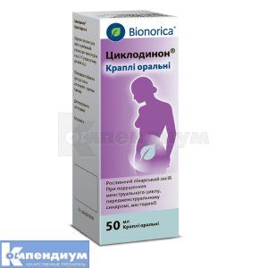Циклодинон® капли оральные, флакон, 50 мл, № 1; Bionorica SE