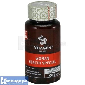 WOMEN'S HEALTH (VITAGEN КОМПЛЕКС №34) капсулы, № 60; Biodeal Pharmaceuticals Private Limited
