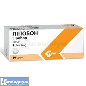 Липобон таблетки, 10 мг, блистер, № 30; Egis