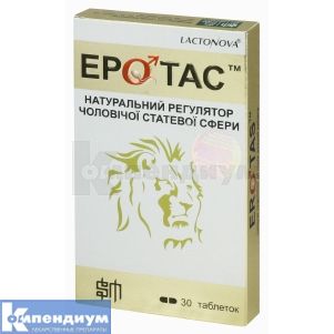 Эротас таблетки, № 30; Lactonova Nutripharm