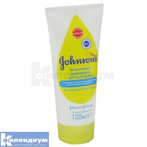 Джонсонс крем детский Интенсивное увлажнение (Johnsons cream for kids Intensive moistening)