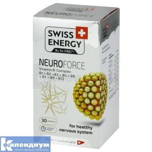 Нейрофорс капсулы, № 30; Swiss Energy Pharma