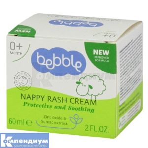 Беббл крем от опрелостей детский (Bebble cream from intertrigo for kids)