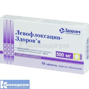 Левофлоксацин-Здоровье (Levofloxacin-Zdorovye)