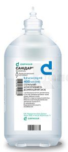 Санидар® раствор для наружного применения, 0,2 мг/мл, флакон, 400 мл, № 1; Дарница