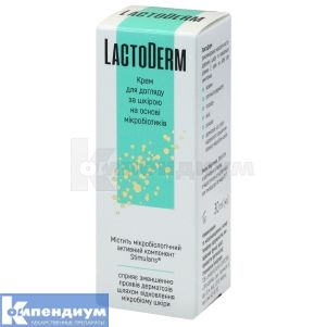 ЛактоДерм восстанавливающий крем с микробиотиками для чувствительной кожи