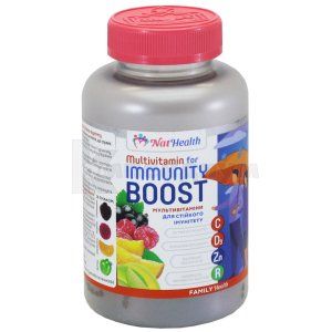 Натхелс мультивитамины для устойчивого иммунитета (Nathealth multivitamins for strong immunity)