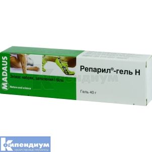 Репарил®-гель Н гель, туба, 40 г, № 1; Meda Pharma