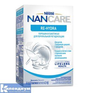Nancare Re-Hydra порошок, 4.5 г, № 10; Нестле Украина