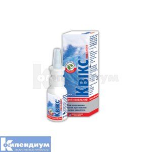 Квикс<sup>&reg;</sup> эвкалипт спрей назальный (Quixx eucalyptus nasal spray)