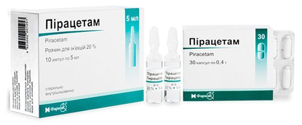 Пирацетам <I>капсулы</I> (Piracetam <I>capsules</I>)