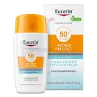 Eucerin Гідро Протект Сонцезахисний ультралегкий флюїд для зволоження обличчя з SPF 50+
