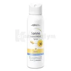 Sonne Сонцезахисний водостійкий спрей-аерозоль актив для обличчя та тіла